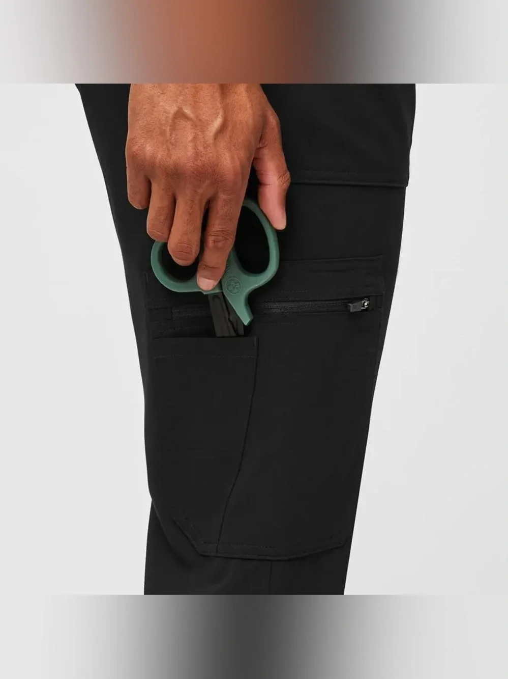 Figs Cairo Straight-Leg Scrub Pant regular length.